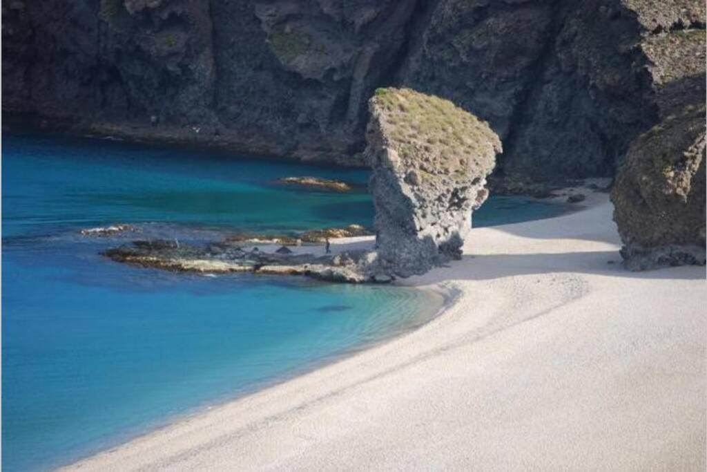 Atico Con Encanto En Cabo De Gata. A 100M De La Playa. Carboneras Exterior photo